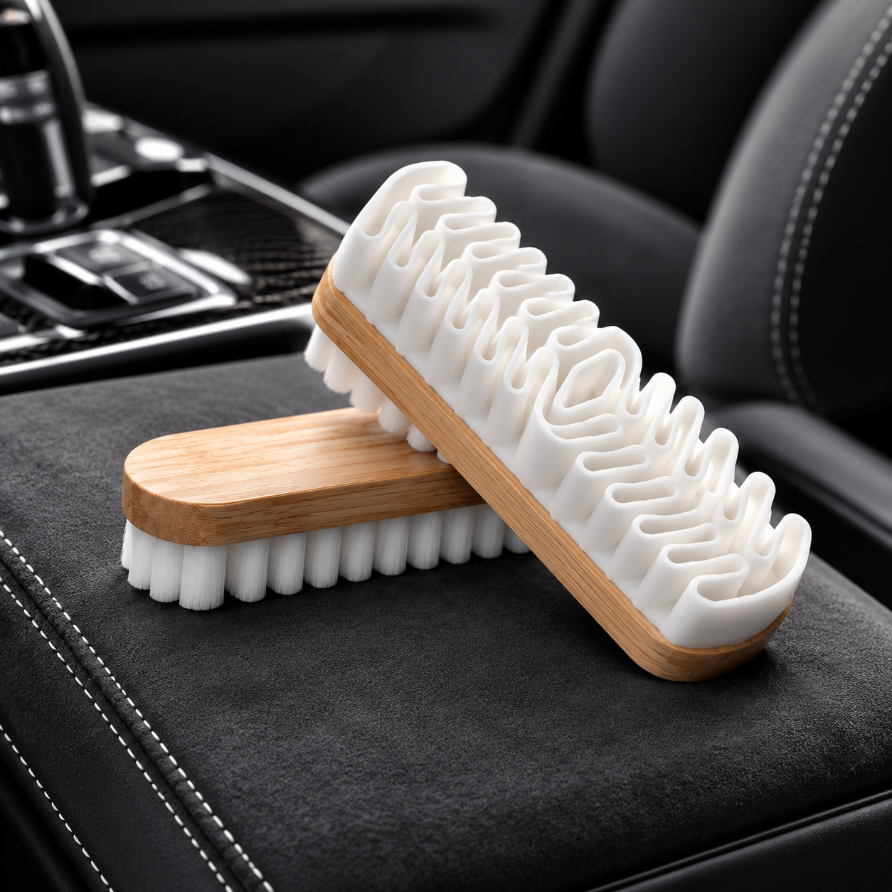 Brosse Intérieur Auto PulirAuto® — Nettoyage Précis Sans Rayure