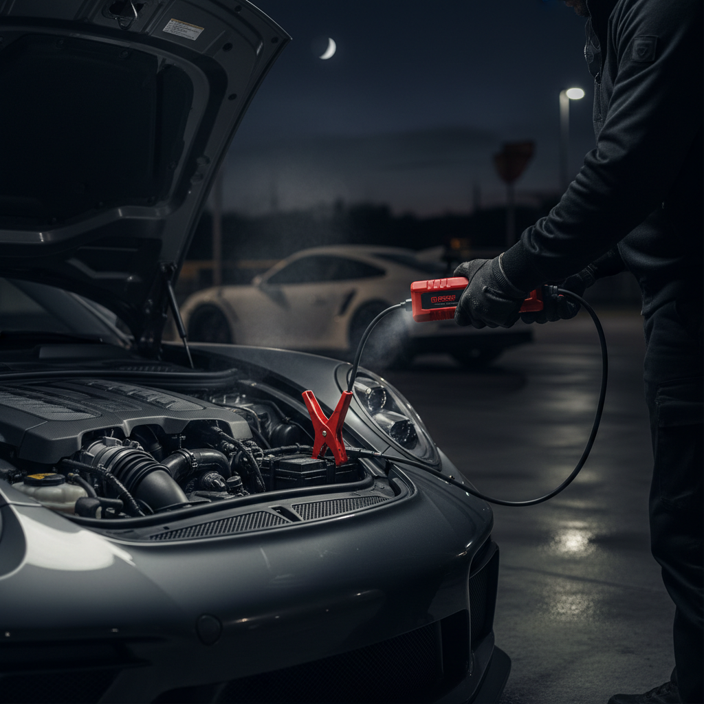 Booster démarrage - Porsche 911 GT3 RS