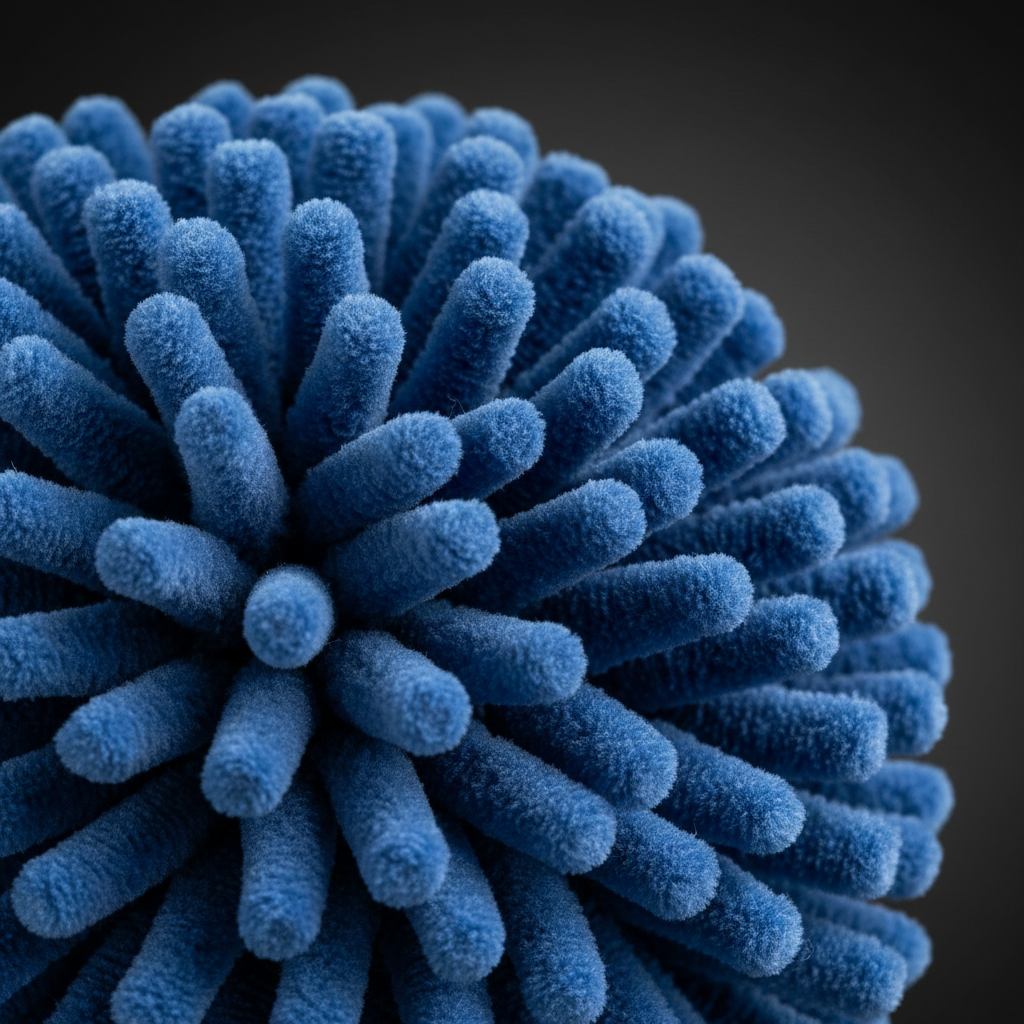 Brosse Jantes — Détail Microfibre