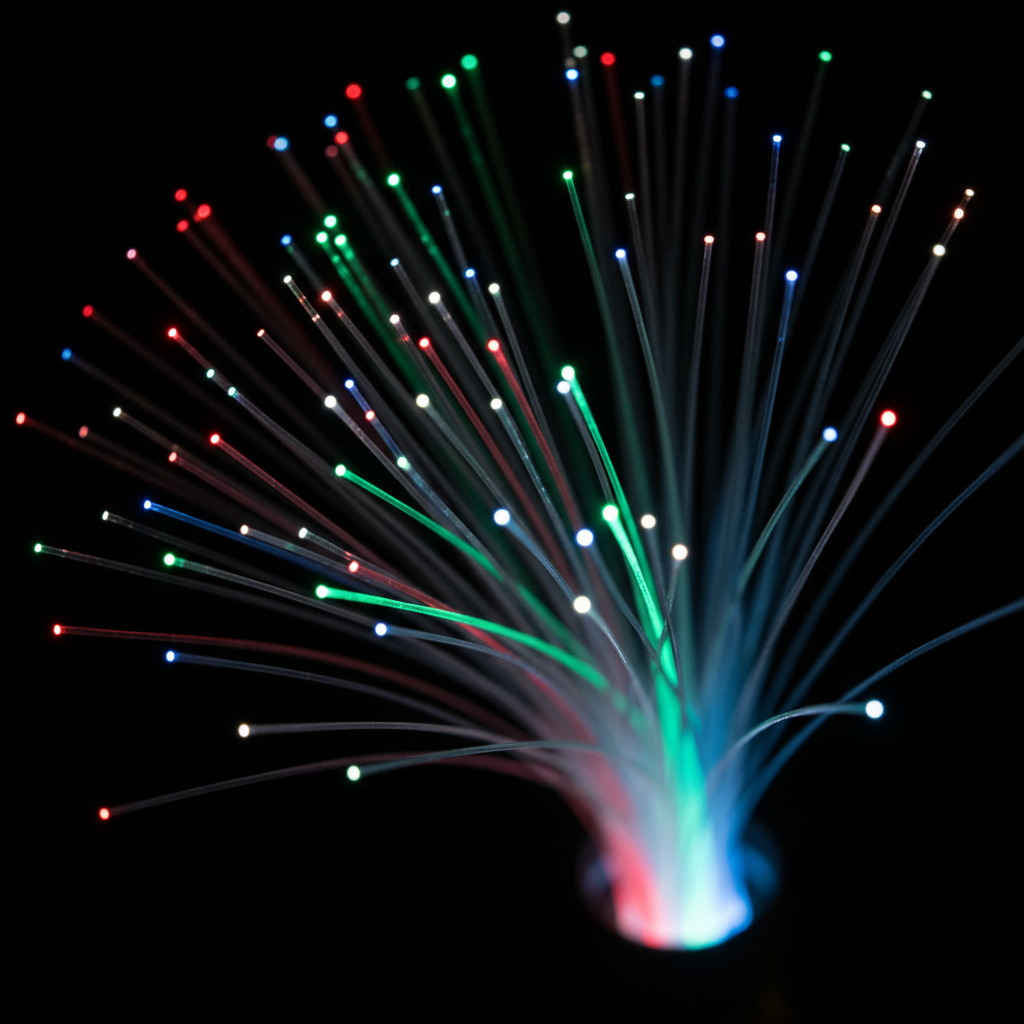Kit Ciel Étoilé - Détail fibres optiques